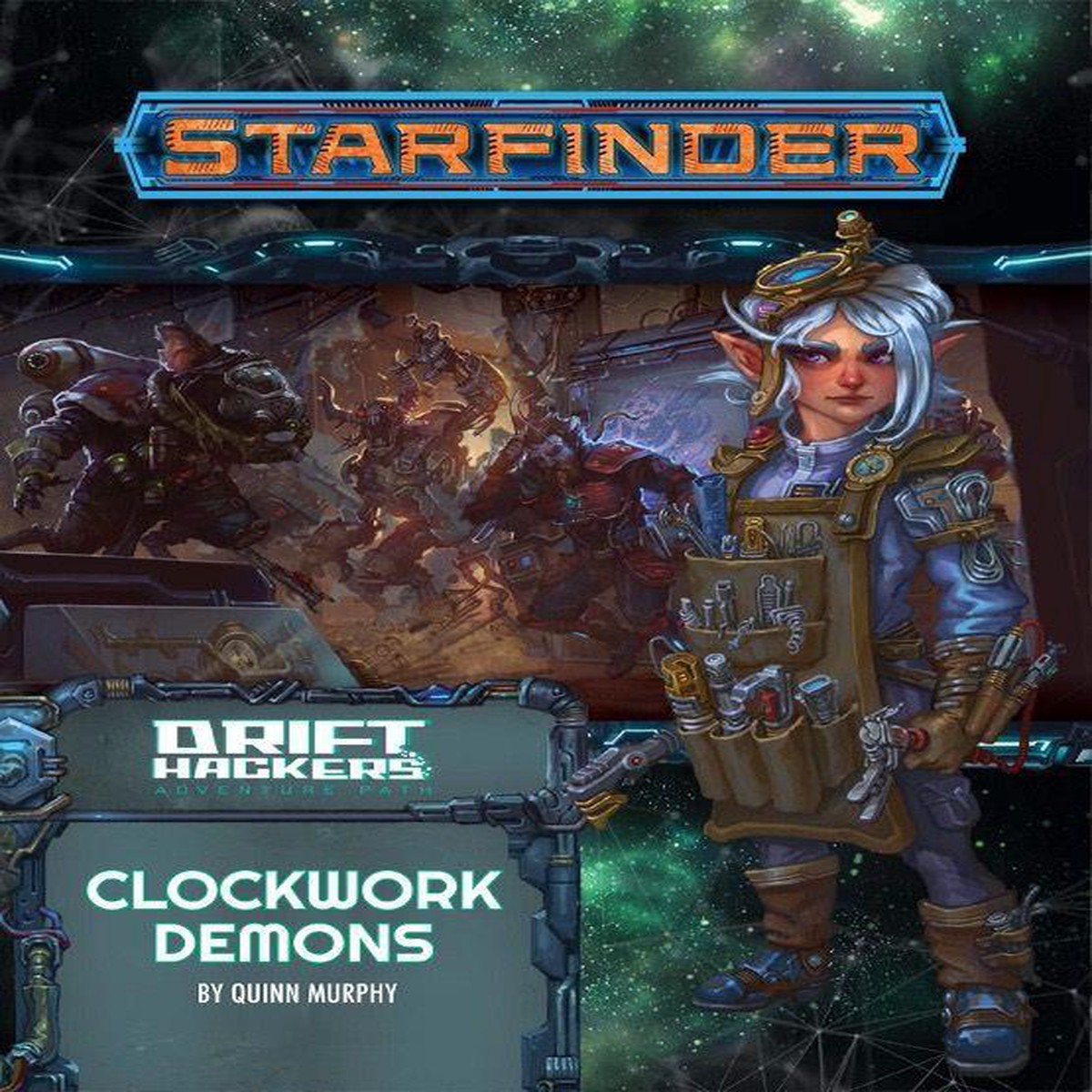 Starfinder Adventure Path Drift Hackers Part 2 - Clockwork Demons
