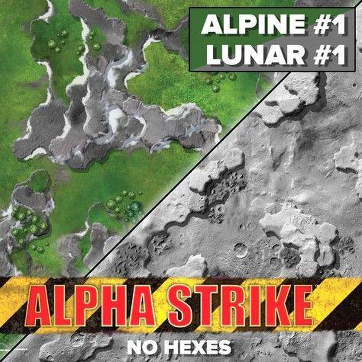 BattleTech BattleMap Alpha Strike Alpine/Lunar