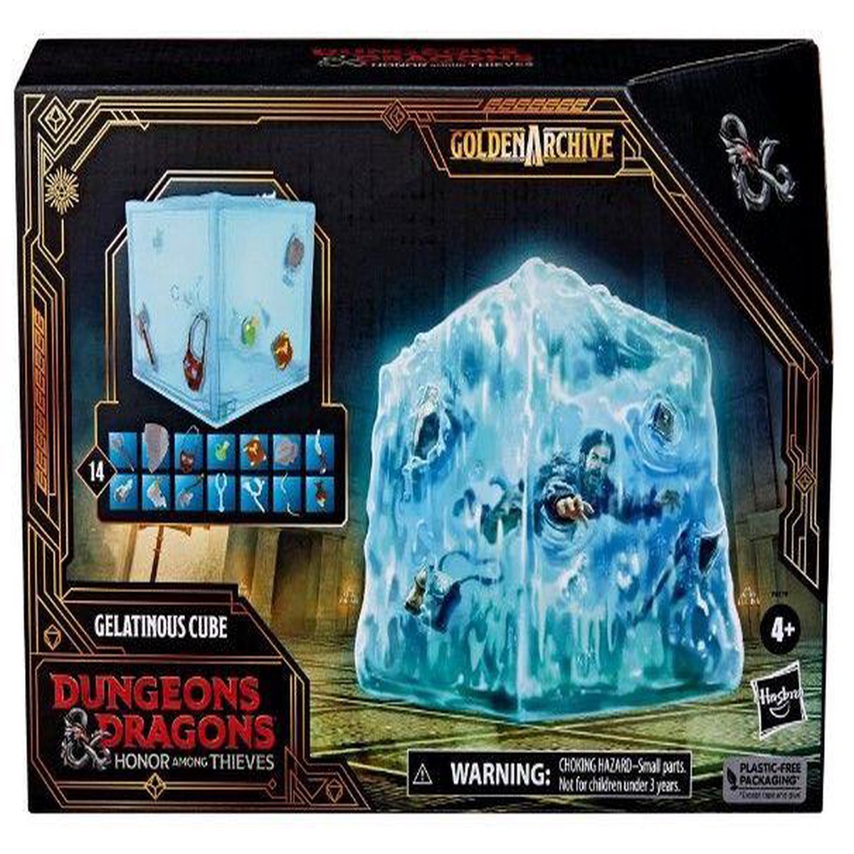 D&D 6" Gelatinous Cube Figure