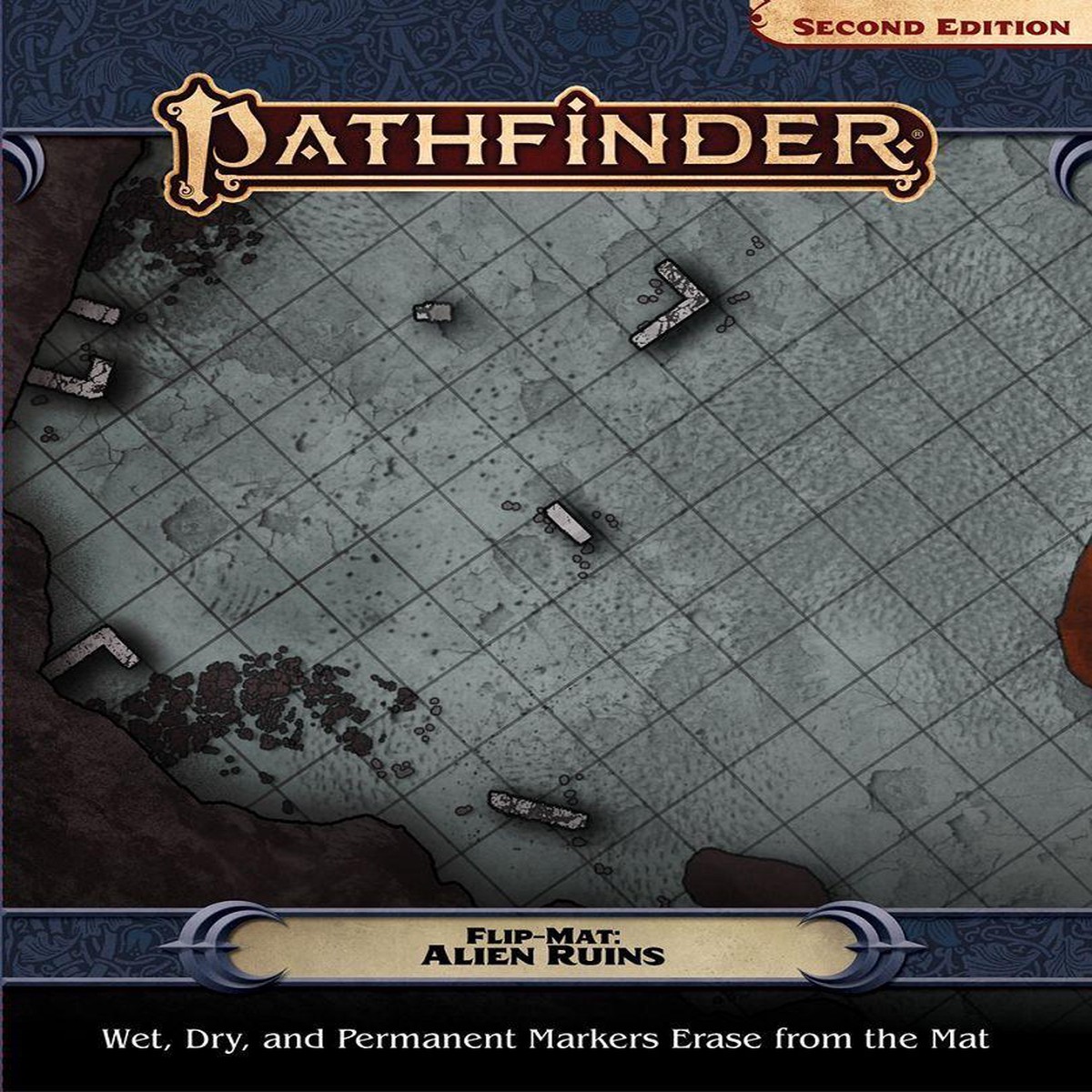 Pathfinder 2e Flip Mat Alien Ruins