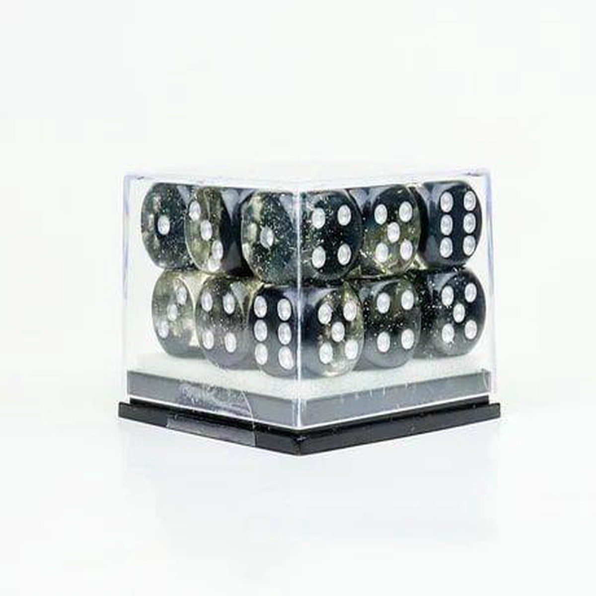 Sirius Dice 18ct 12mm d6 Dice Set Spades