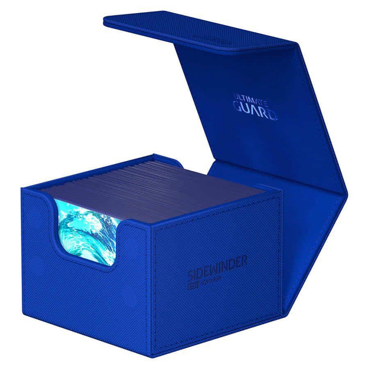 Ultimate Guard Sidewinder Deck Box: Monocolor Blue 133+