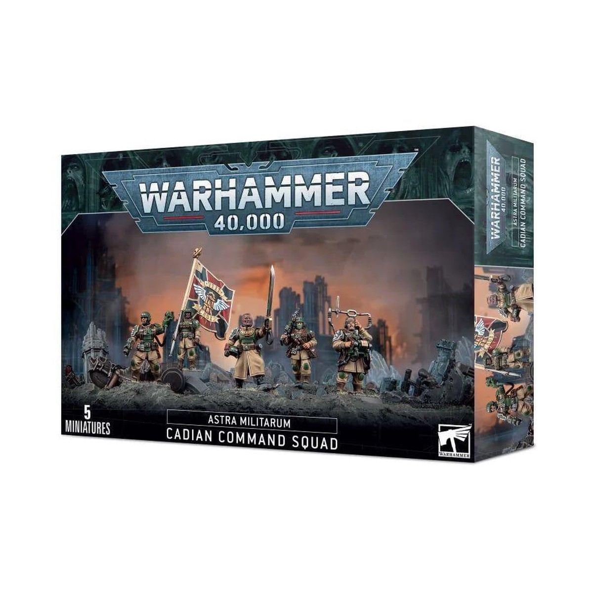 Warhammer 40K Astra Militarum: Cadian Command Squad