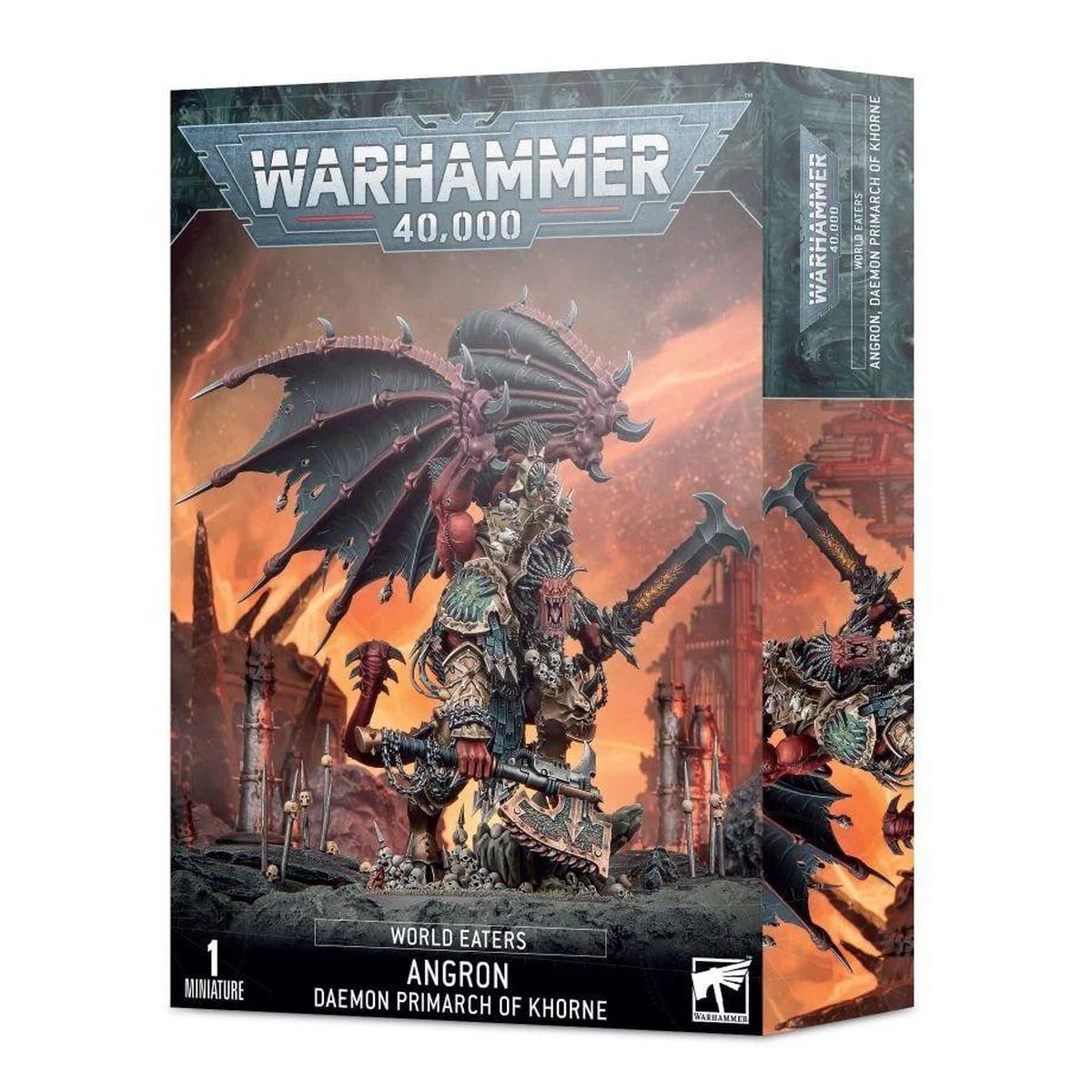 Warhammer 40K World Eaters: Angron, Daemon Primarch of Khorne