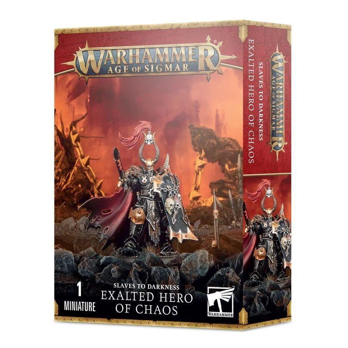 Age of Sigmar Slaves to Darkness Exalted Hero of Chaos