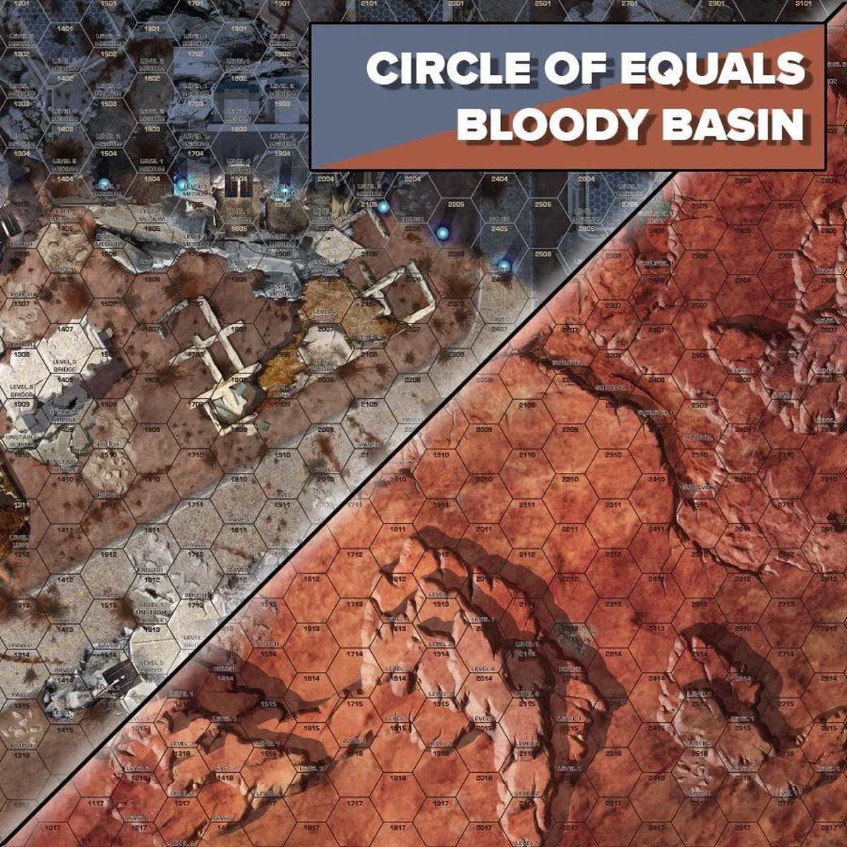 BattleTech BattleMap Circle of Equals/Bloody Basin
