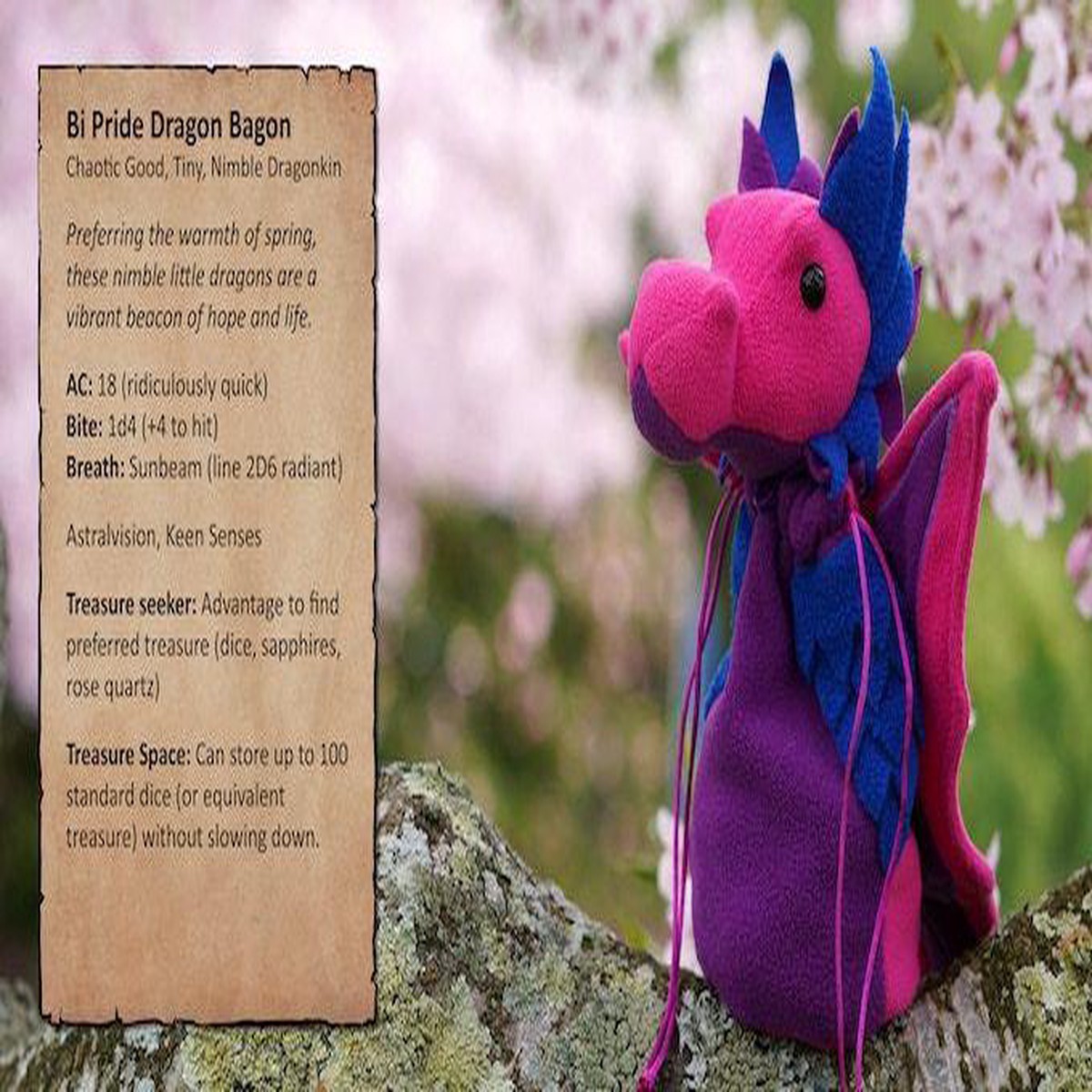 Bi Pride Dragon Bagon