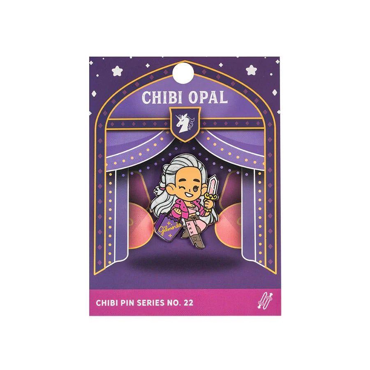 Critical Role: Opal Chibi Pin