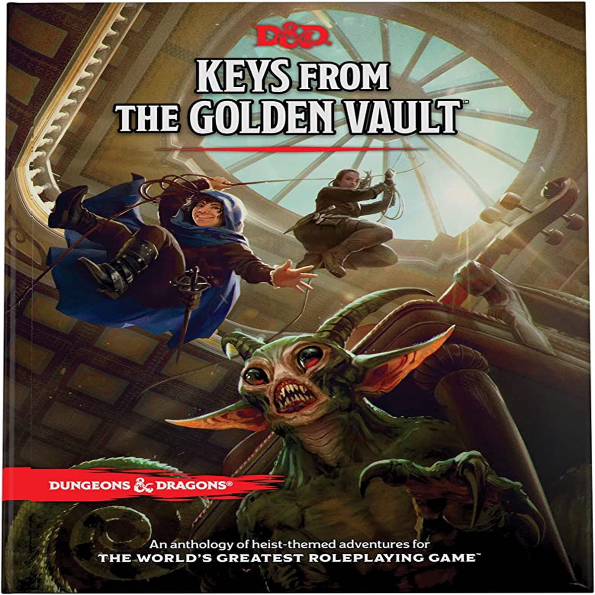 D&D 5e Keys From the Golden Vault Regular Edition Cover