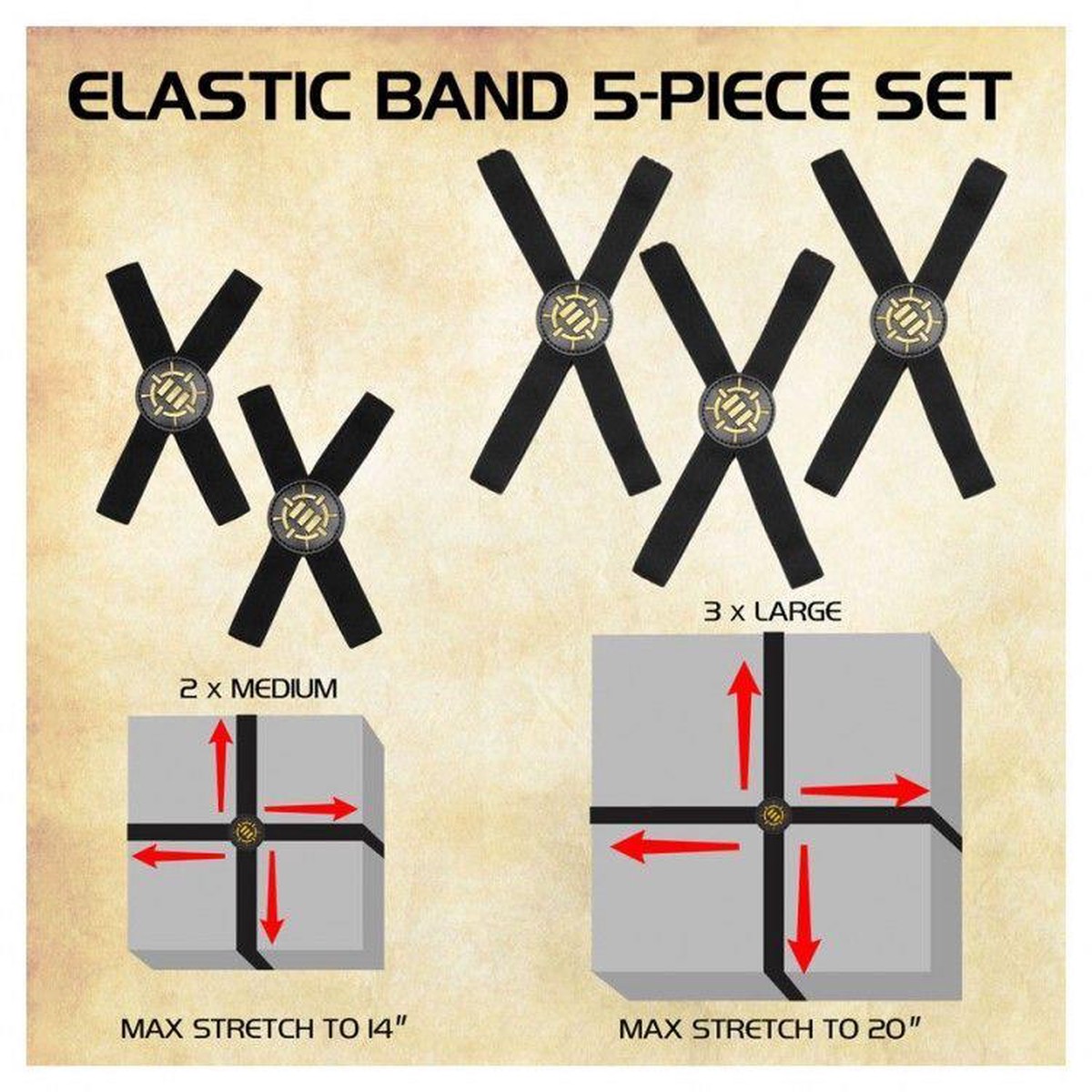 Enhance Board Game Box Bands