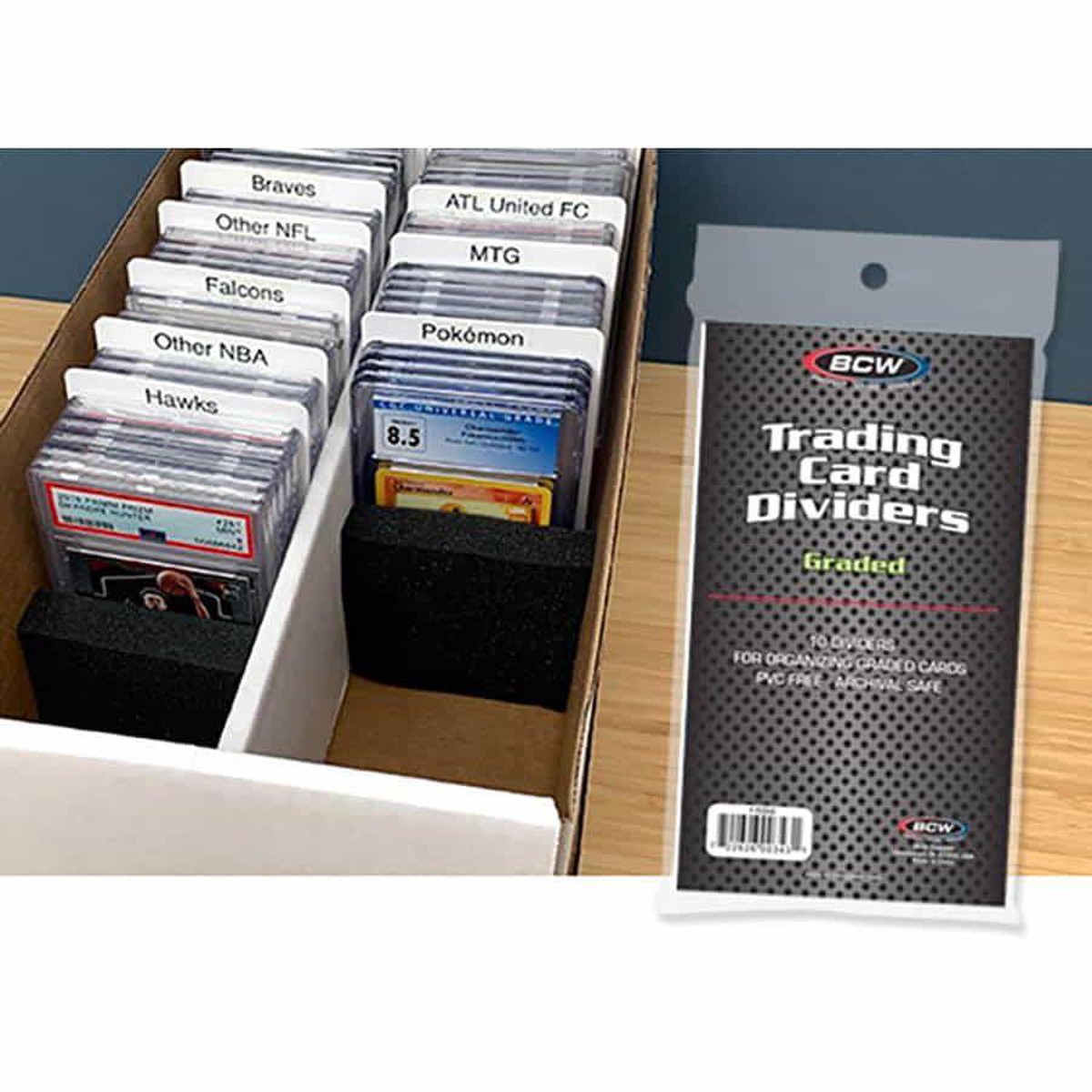 Graded Card Dividers 10ct