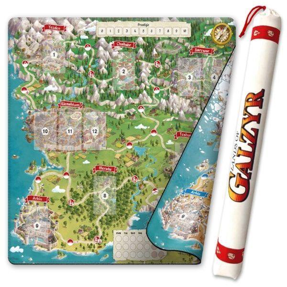 Lands of Galzyr Playmat & Bag