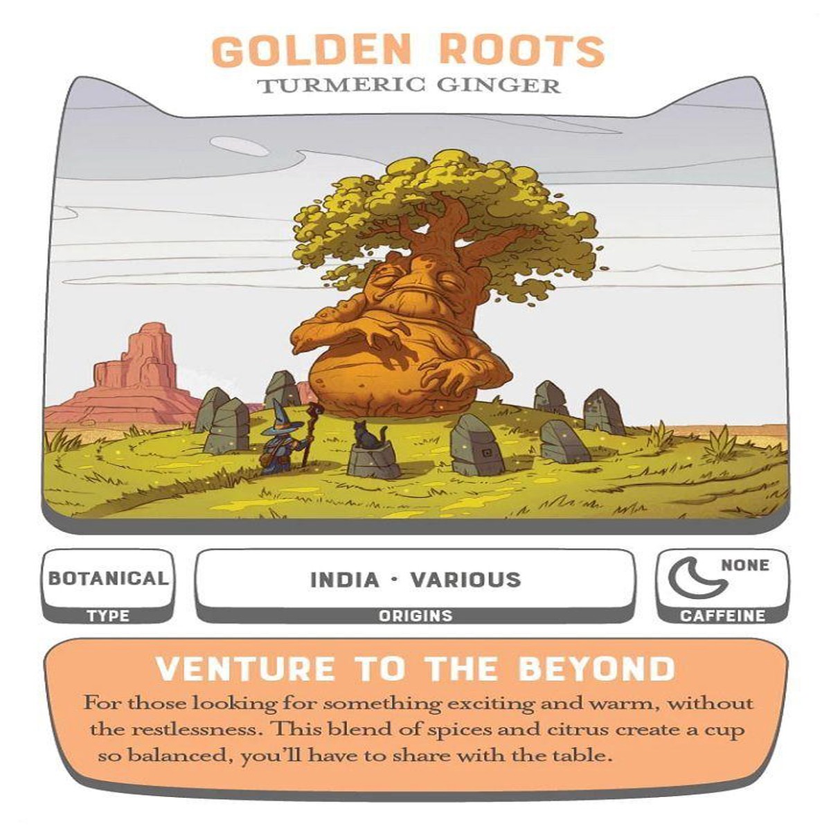 Many Worlds Tavern - Golden Roots Tea 7oz