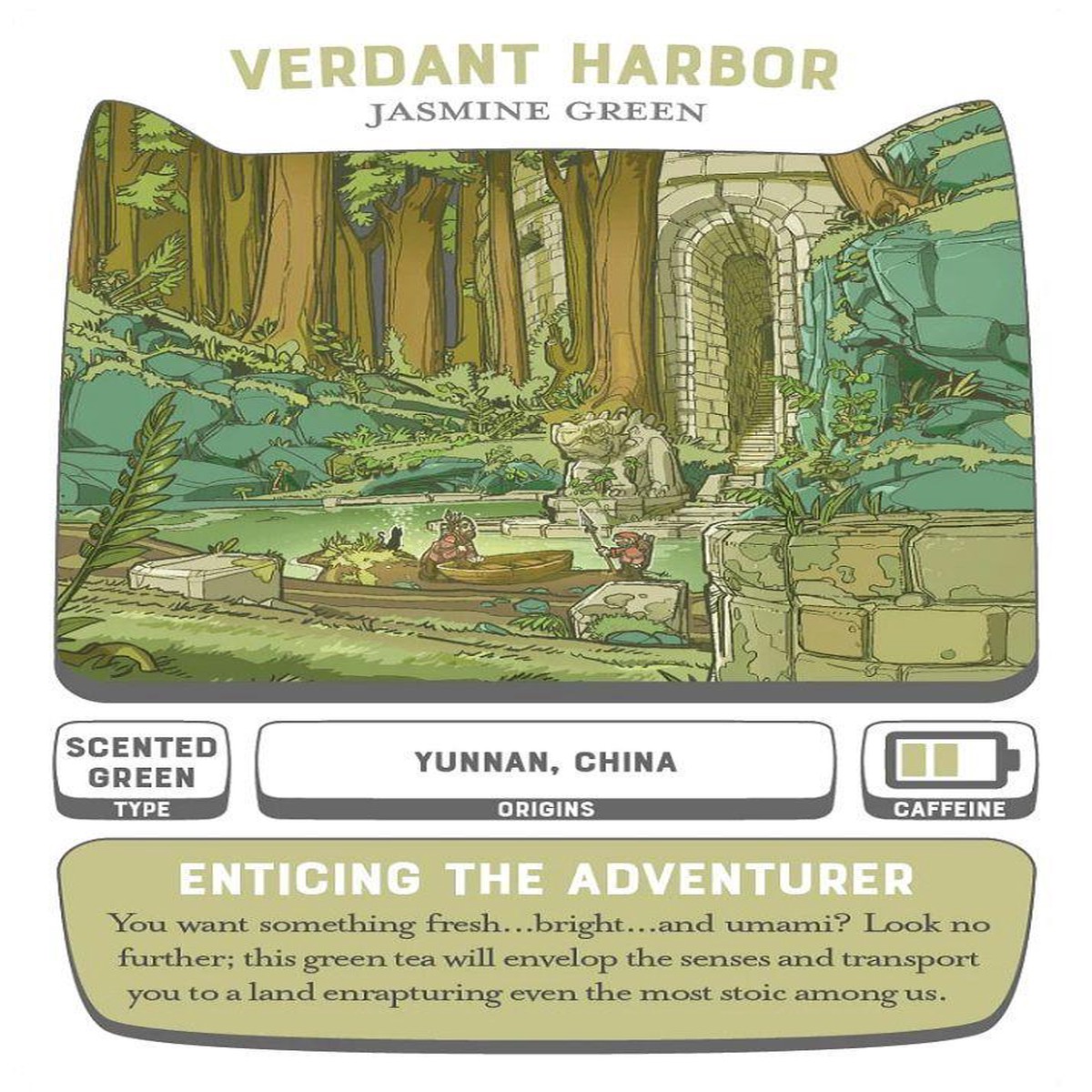 Many Worlds Tavern - Verdant Harbor Tea 6oz