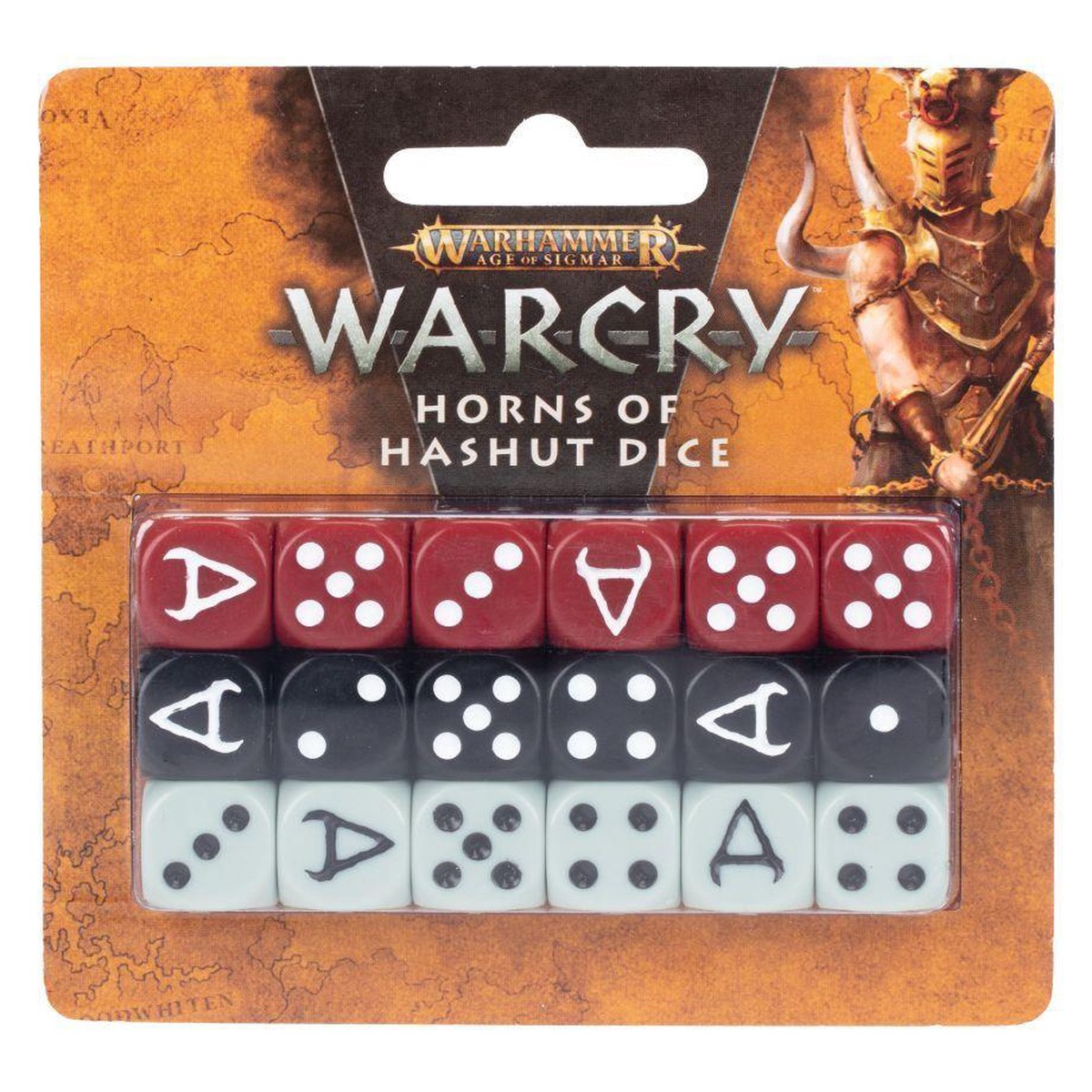 Age of Sigmar Warcry Horns of Hashut Dice