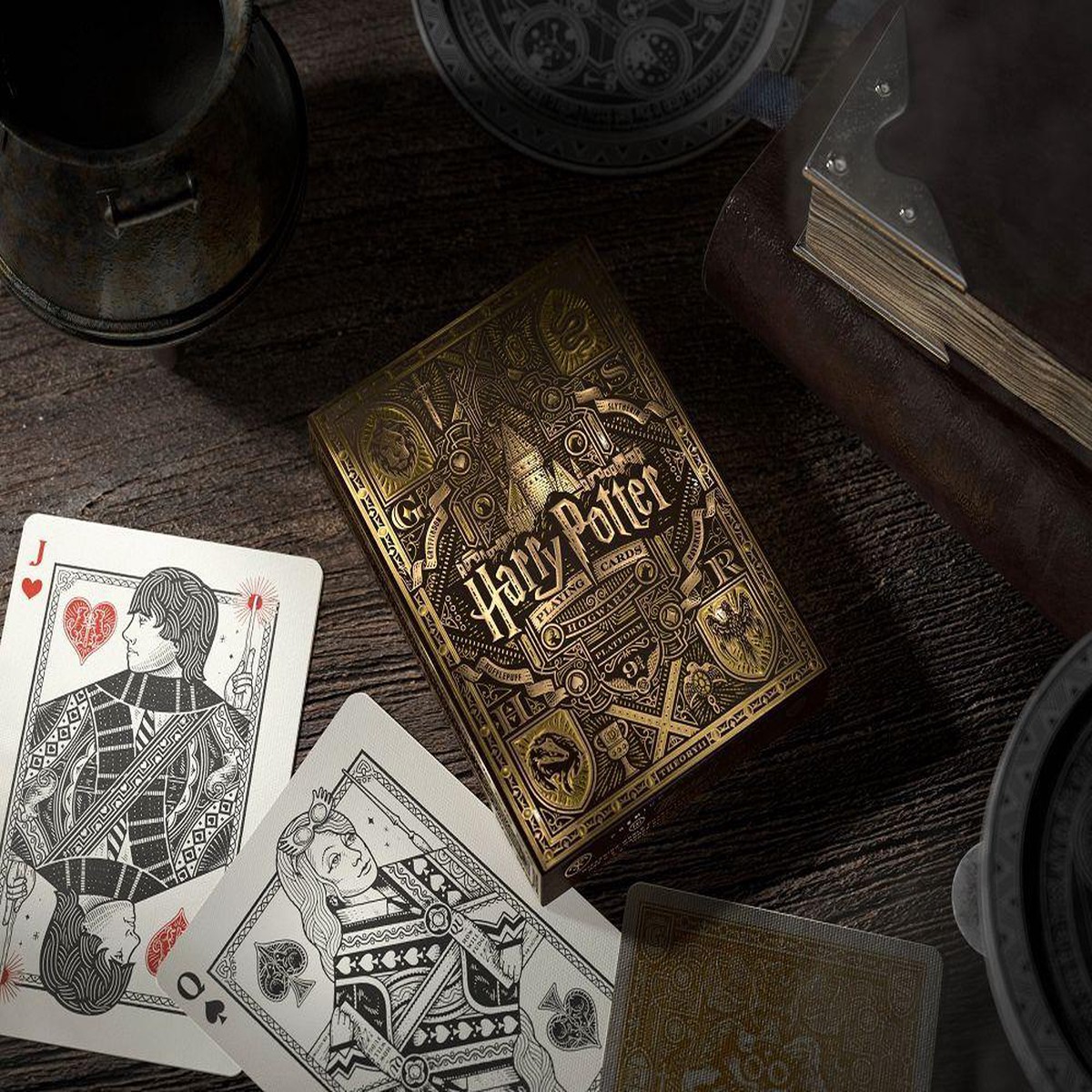 Harry Potter Playing Cards - Hufflepuff Yellow