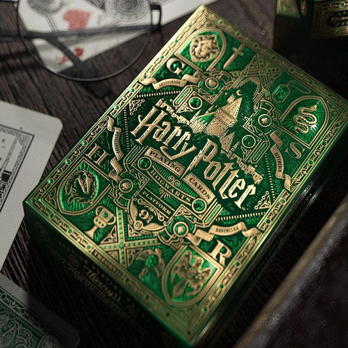 Harry Potter Playing Cards - Slytherin Green