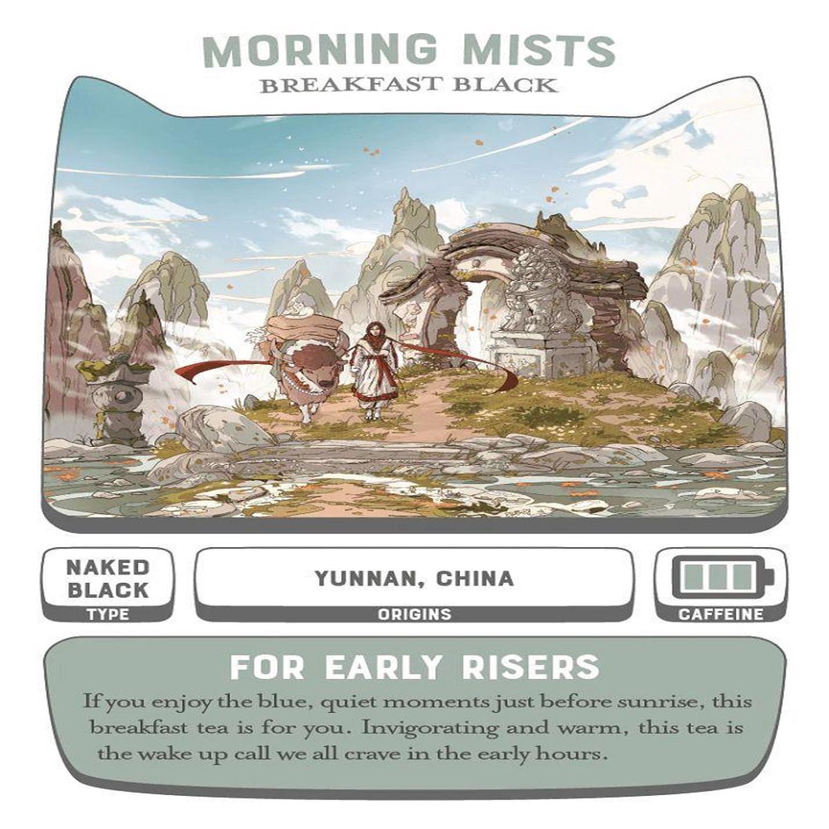 Many Worlds Tavern - Morning Mists Tea 6oz