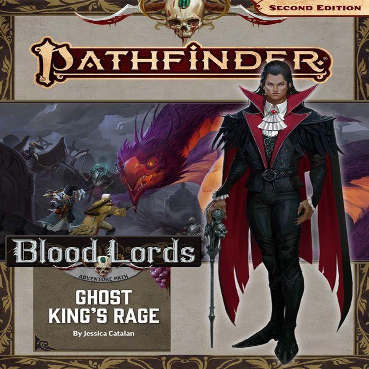 Pathfinder 2e Adventure Path Blood Lords Part 6 - Ghost King's Rage