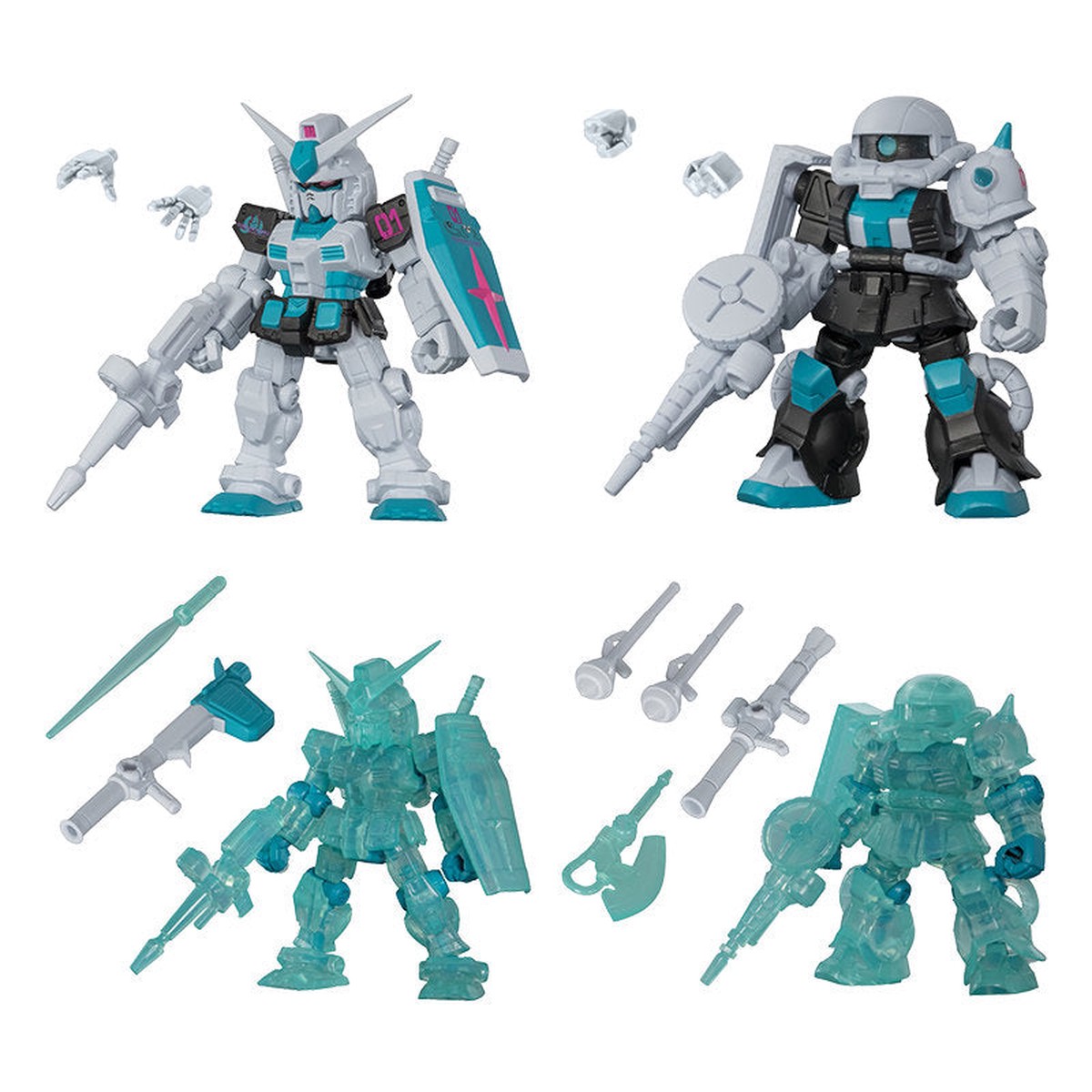 Bandai Gundam Hatsune Miku Anniversary Collaboration Blind Box