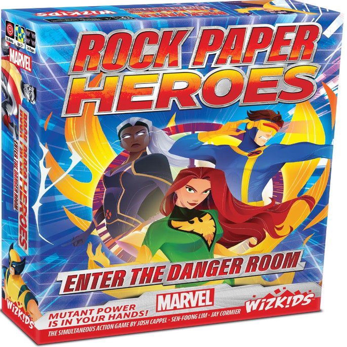 Marvel Rock Paper Heroes Enter Danger Room