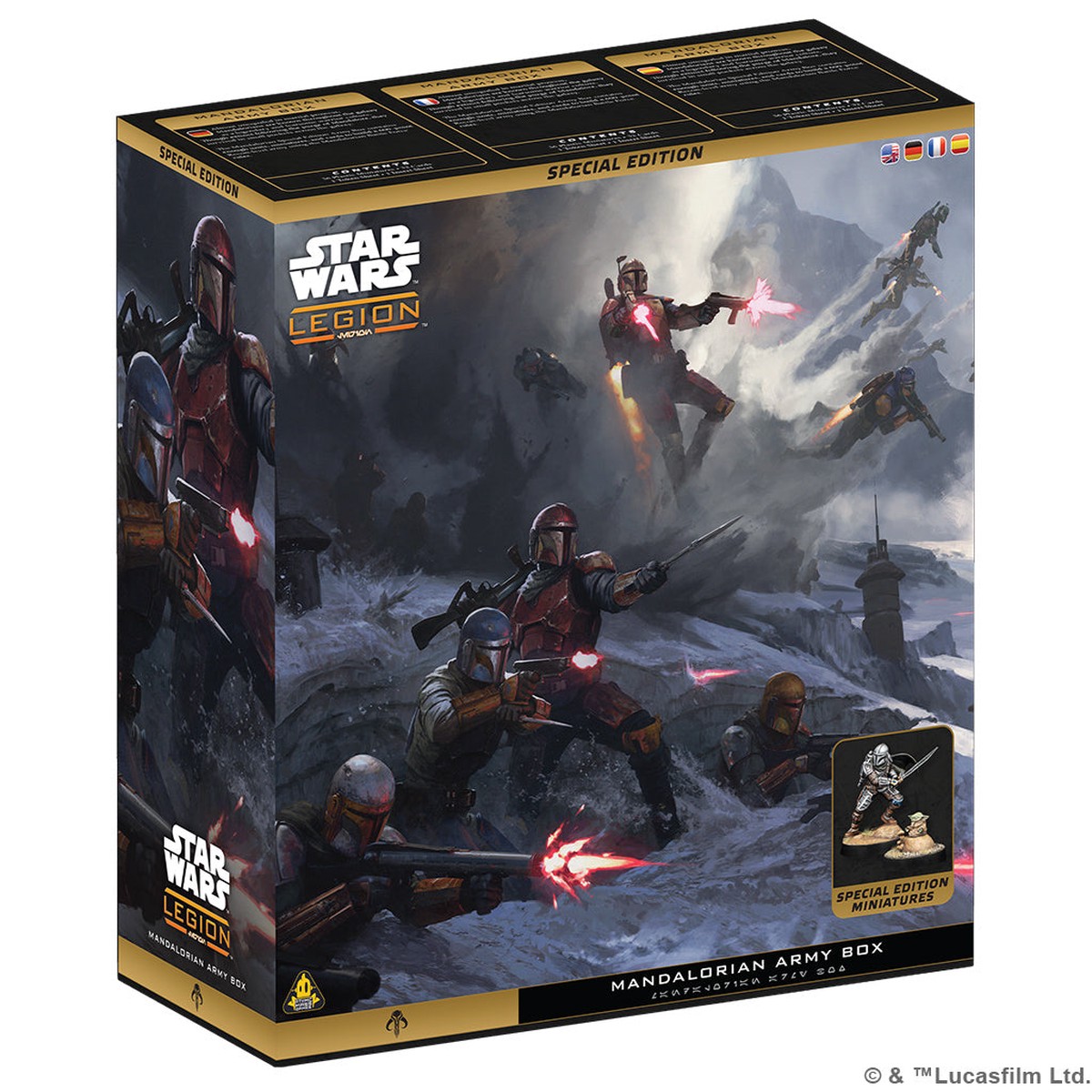 New Arrival Star Wars: Legion - Mandalorian Special Edition Army Box