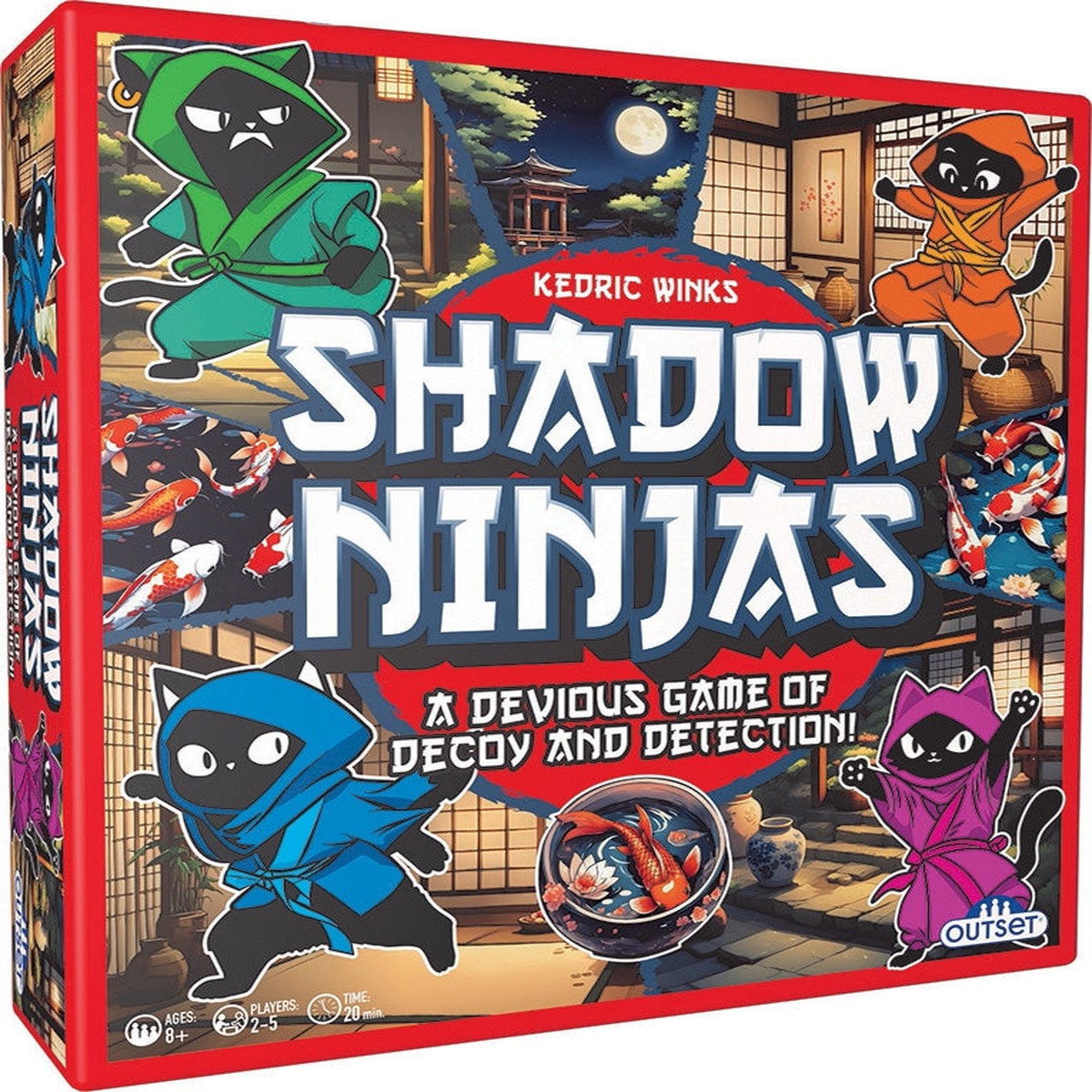 Shadow Ninjas Board Game: A Devious Game of De Koi