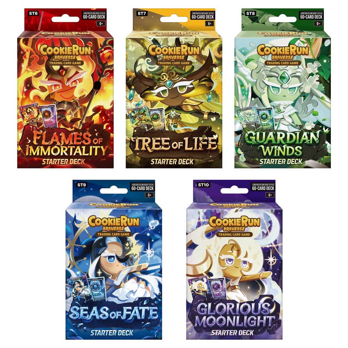 CookieRun TCG: Legendary Cookie Starter Deck (5 Options)