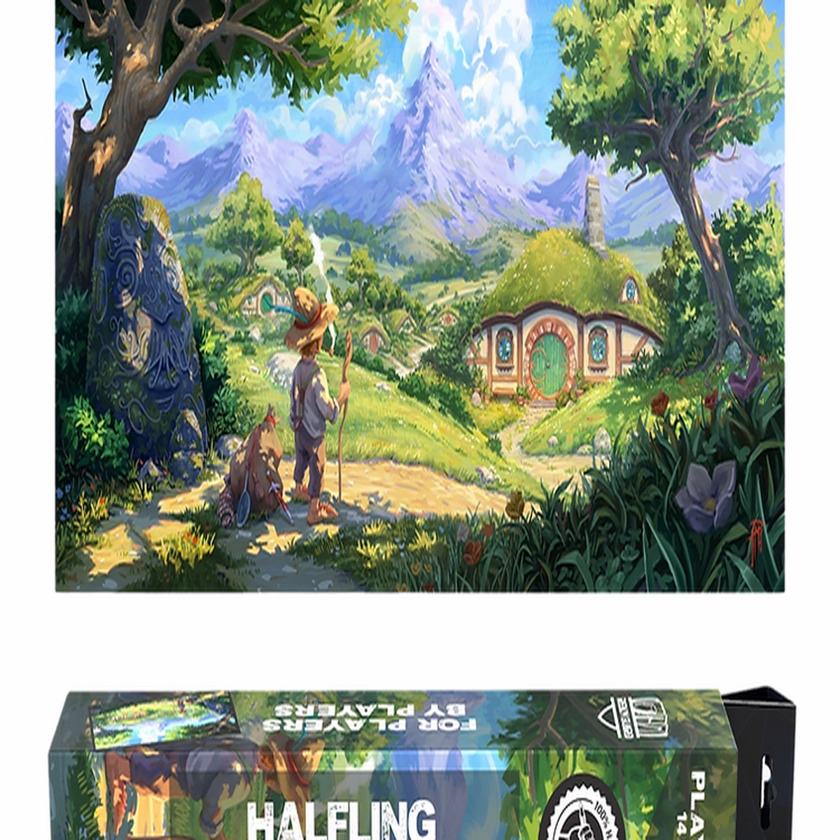 Realm Guard Playmat Halfling Tranquility V2