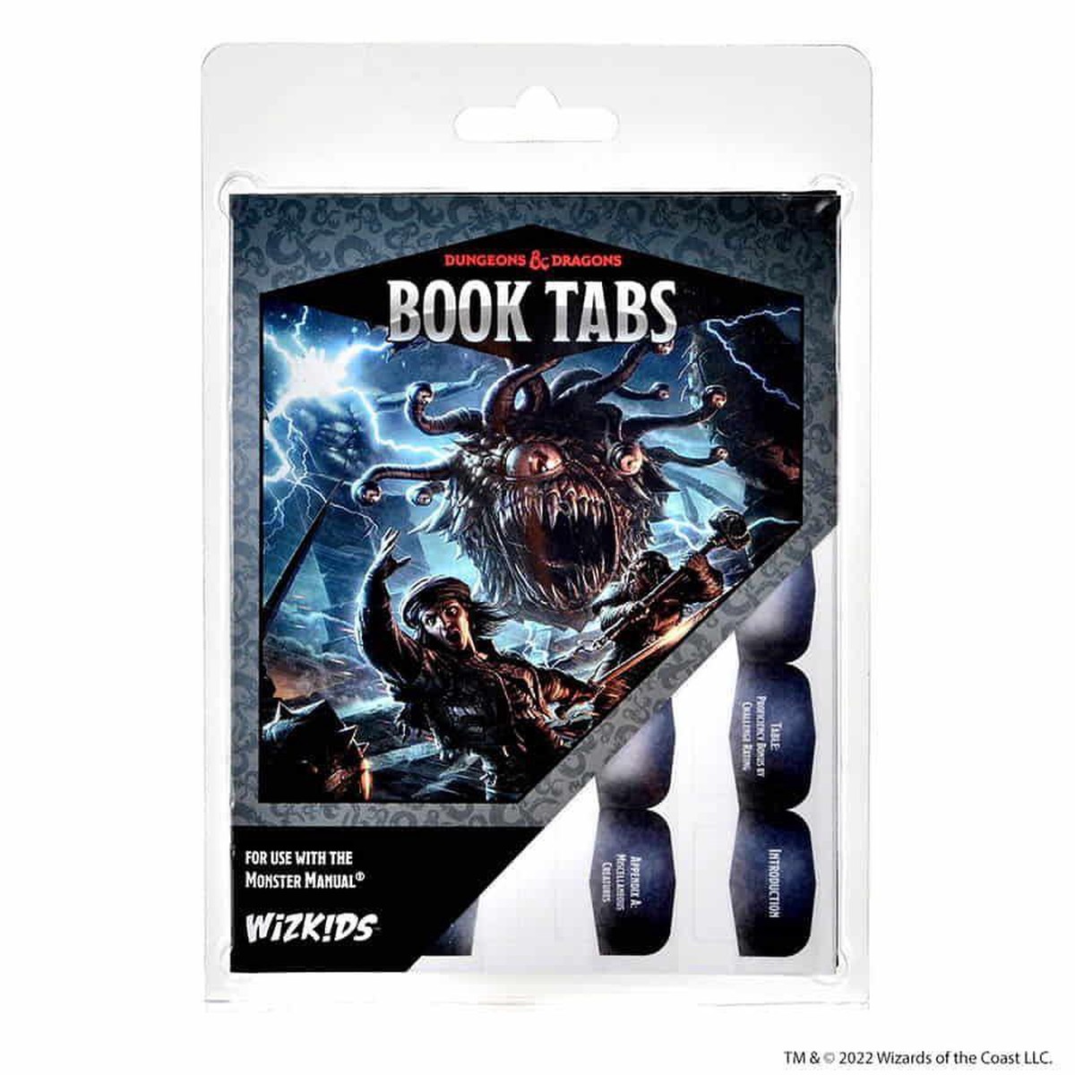 D&D Monster Manual Book Tabs