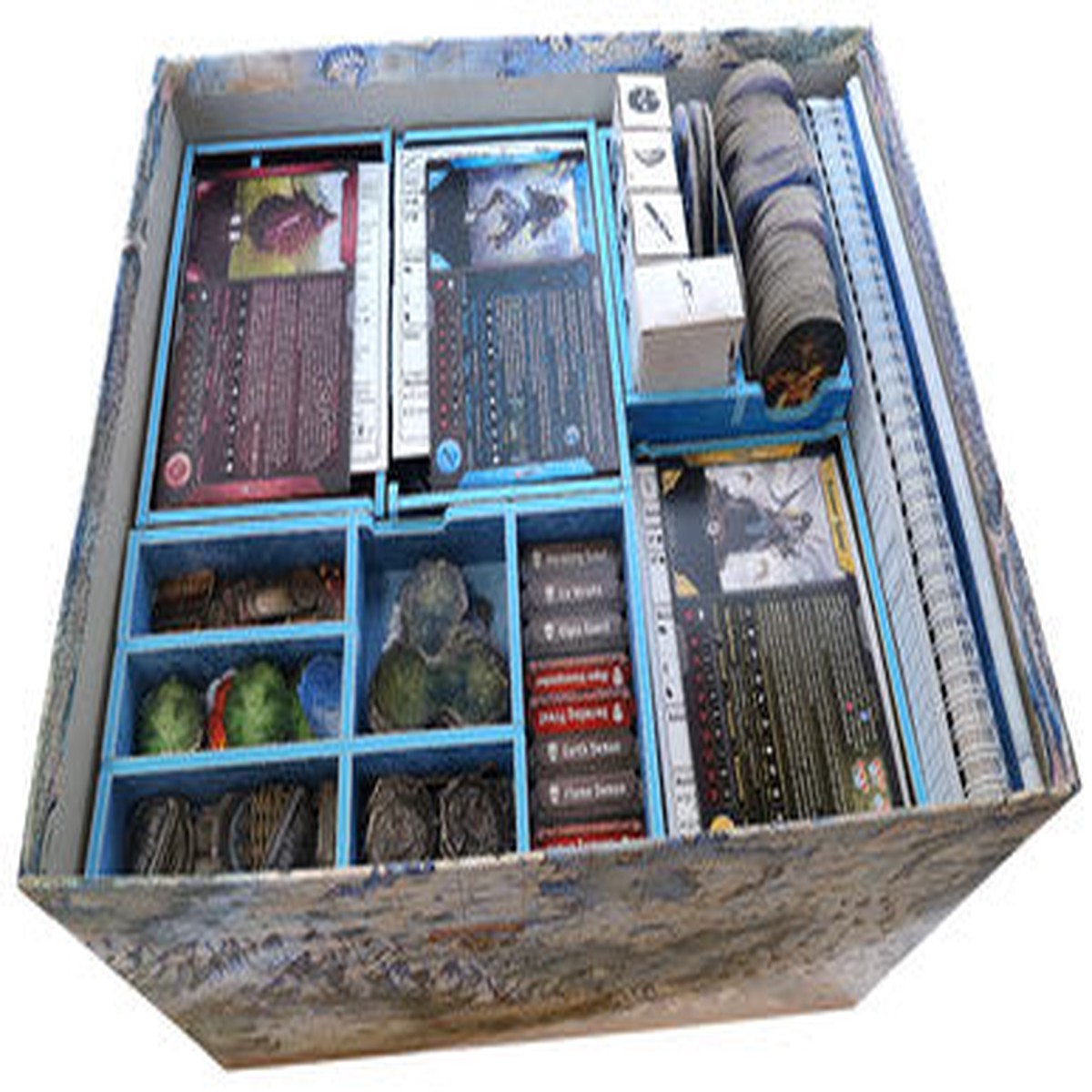 Folded Space Colour Box Insert Frosthaven