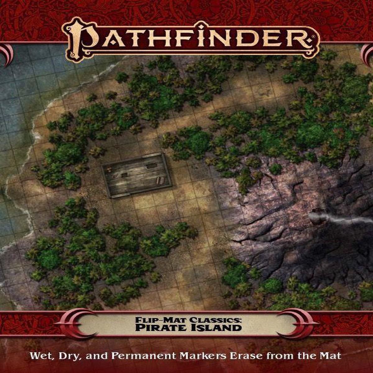 Pathfinder 2e Flip Mat Pirate Island