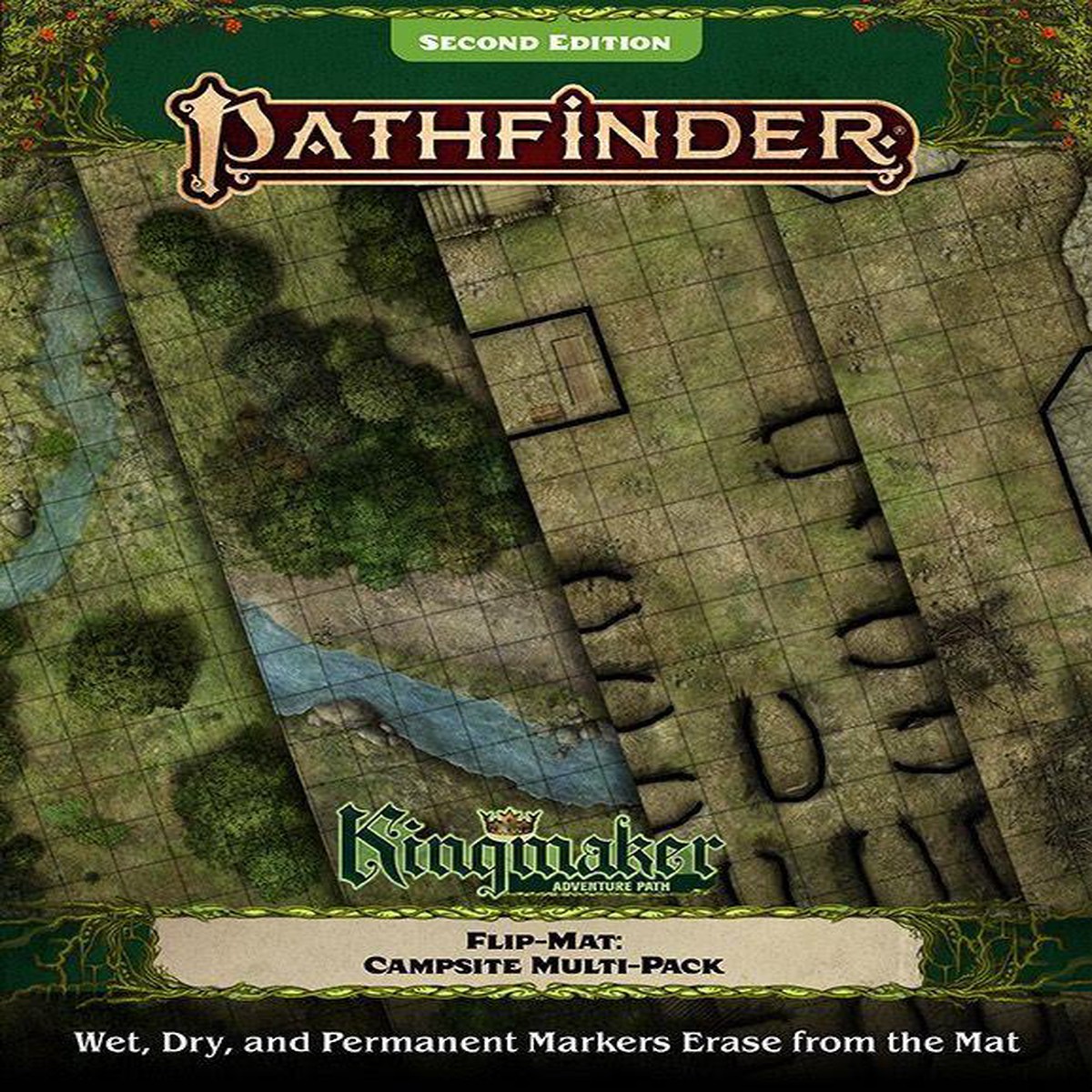 Pathfinder 2e FlipMat Kingmaker Campsite Multi-Pack