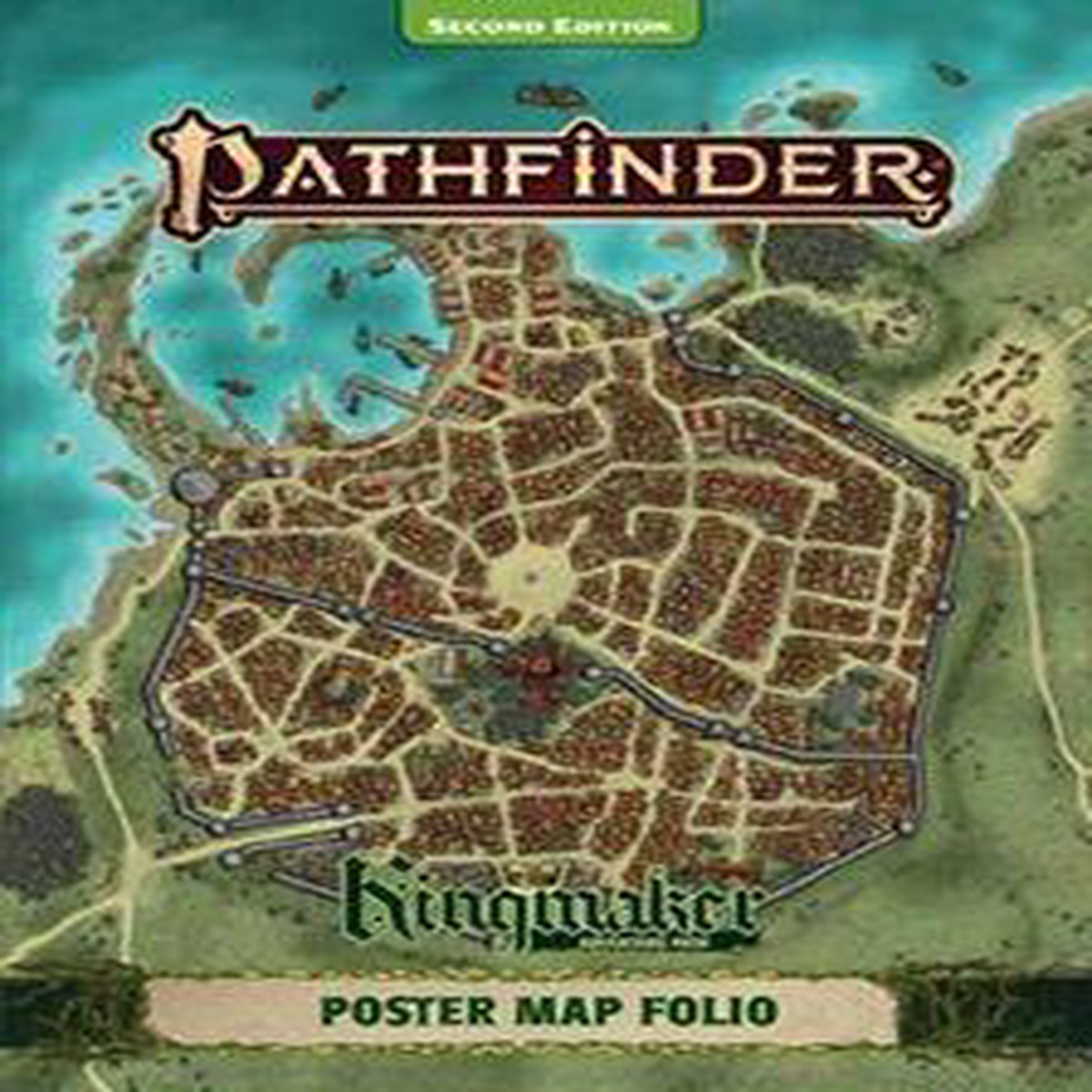 Pathfinder 2e Kingmaker Poster Map Folio