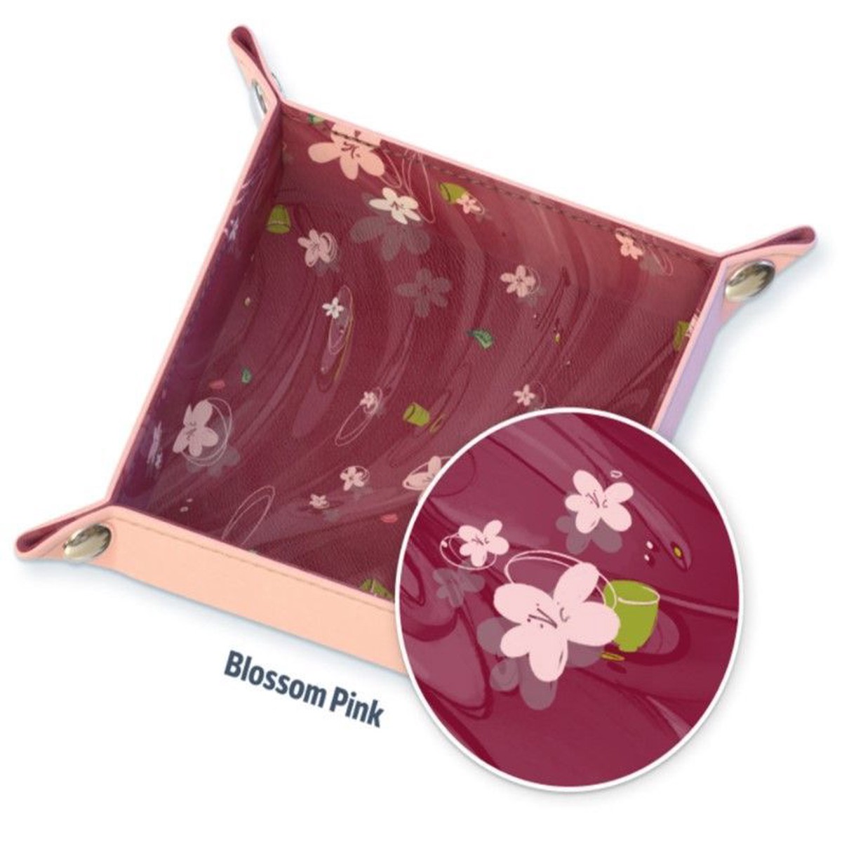 Chai Dice Tray Blossom Pink