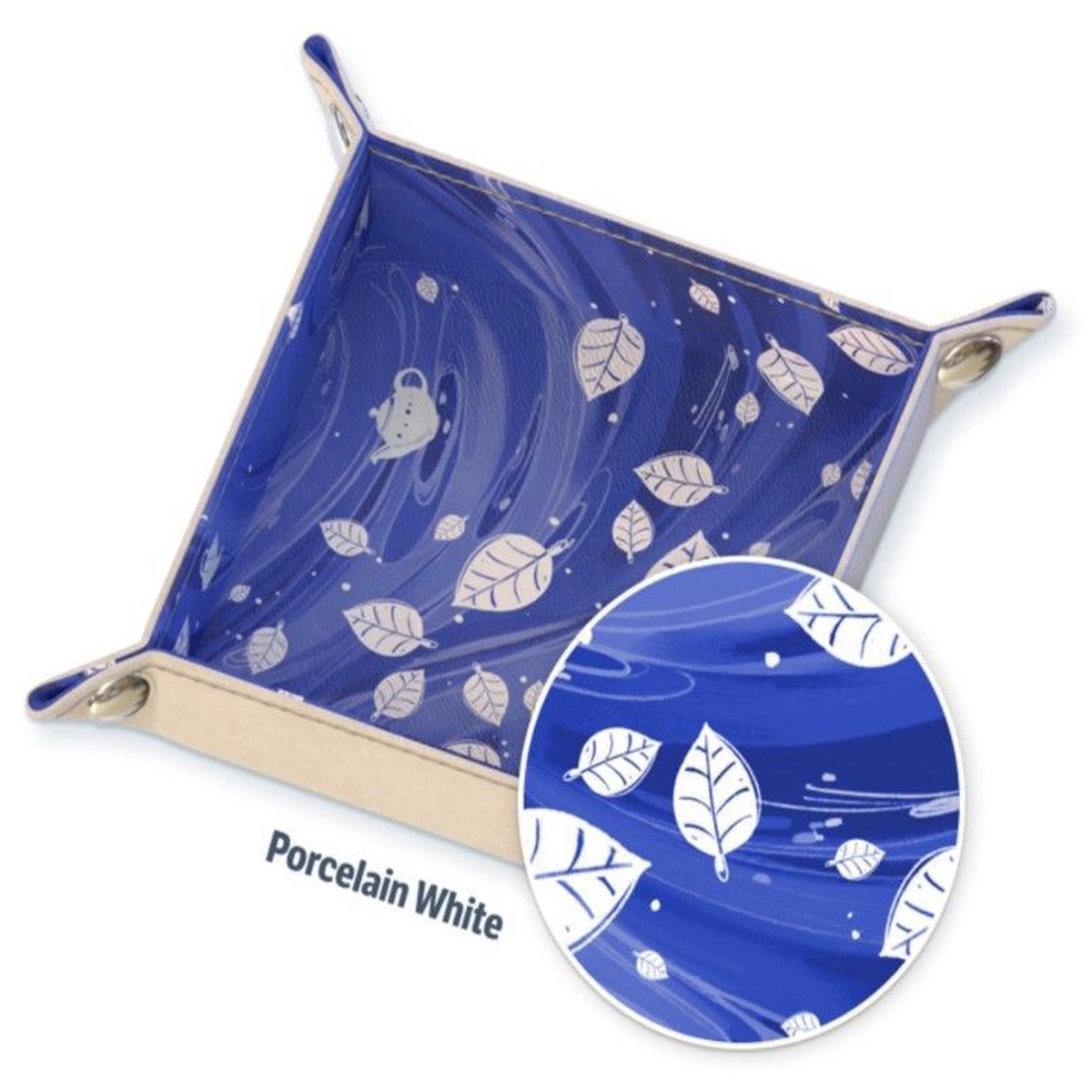 Chai Dice Tray Porcelain White