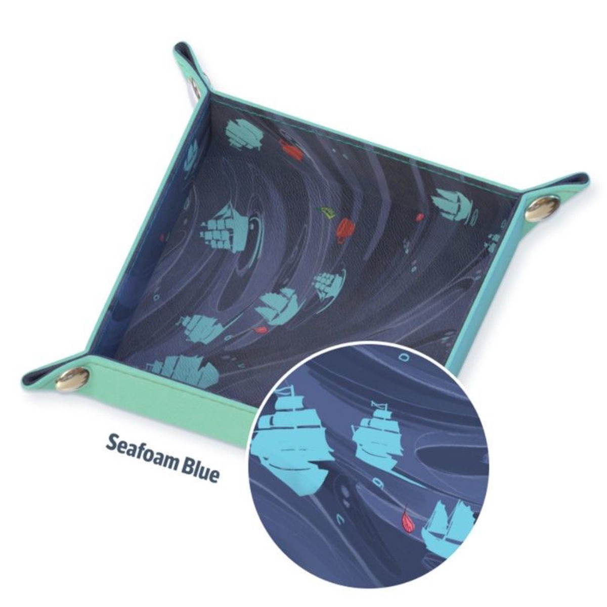 Chai Dice Tray Seafoam Blue