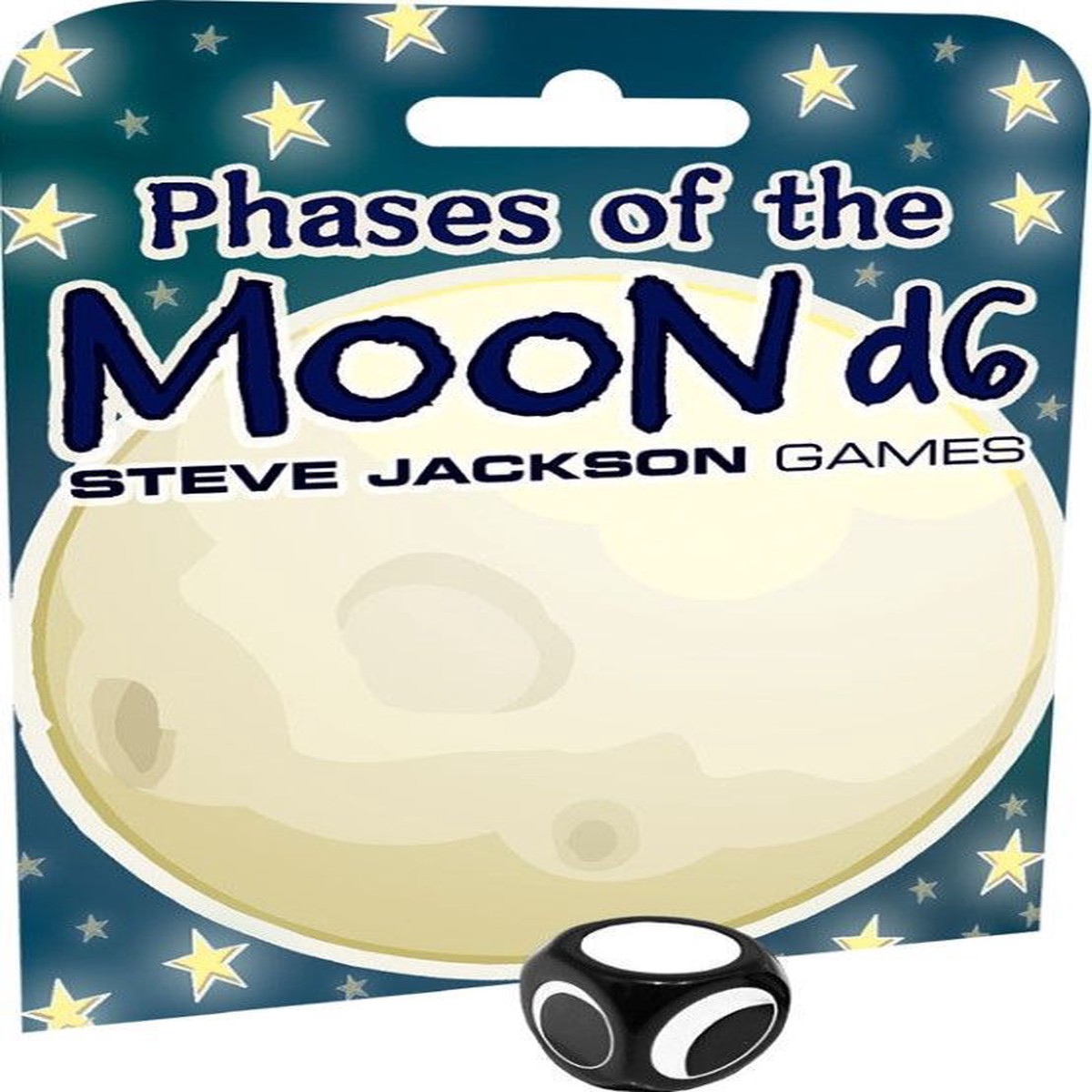 Phases of the Moon D6 Dice Set
