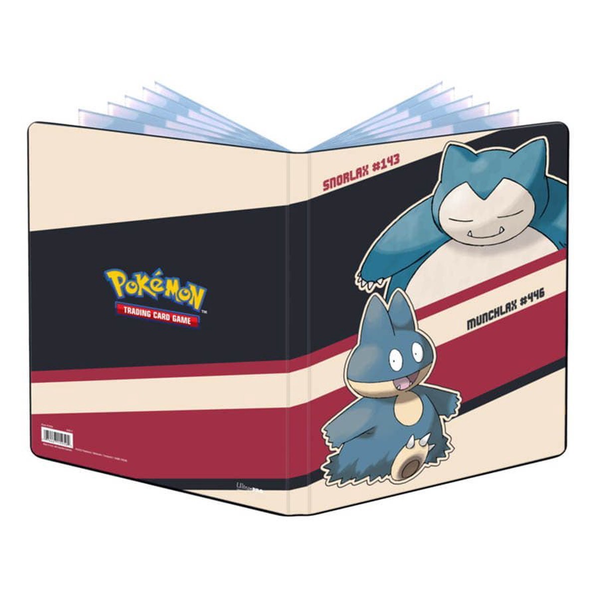 Pokemon 9-pocket Folio: Snorlax & Munchlax