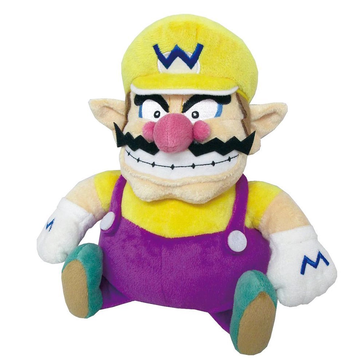 Super Mario All Stars Wario 10" Plush
