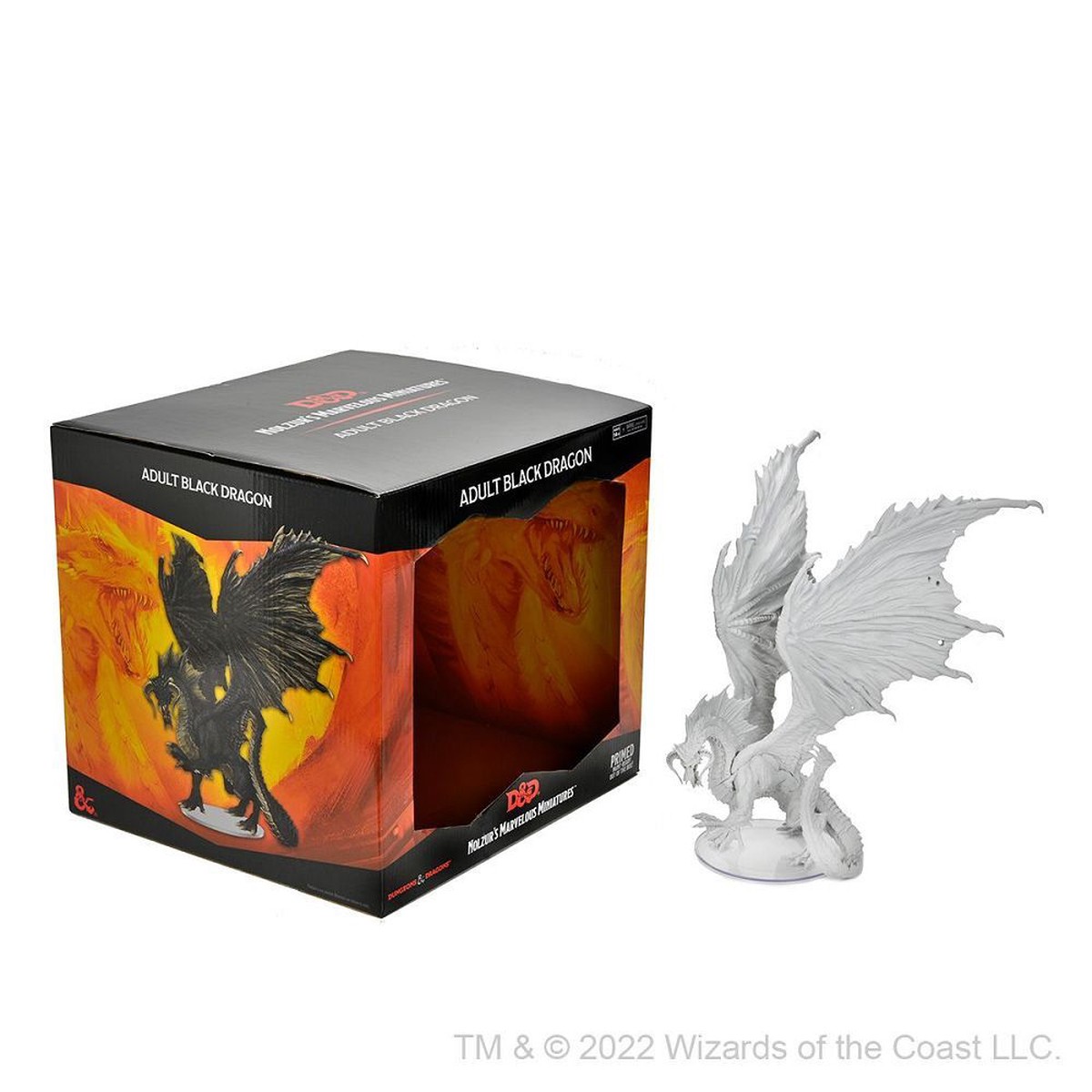 Black Dragon Unpainted Miniature