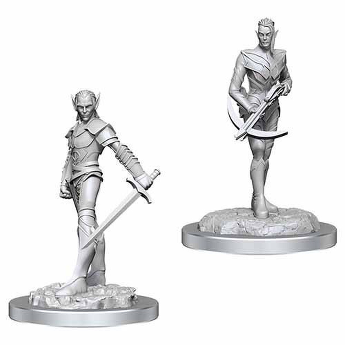D&D Nolzur's Marvelous Unpainted Miniatures Drow Fighters (90525)