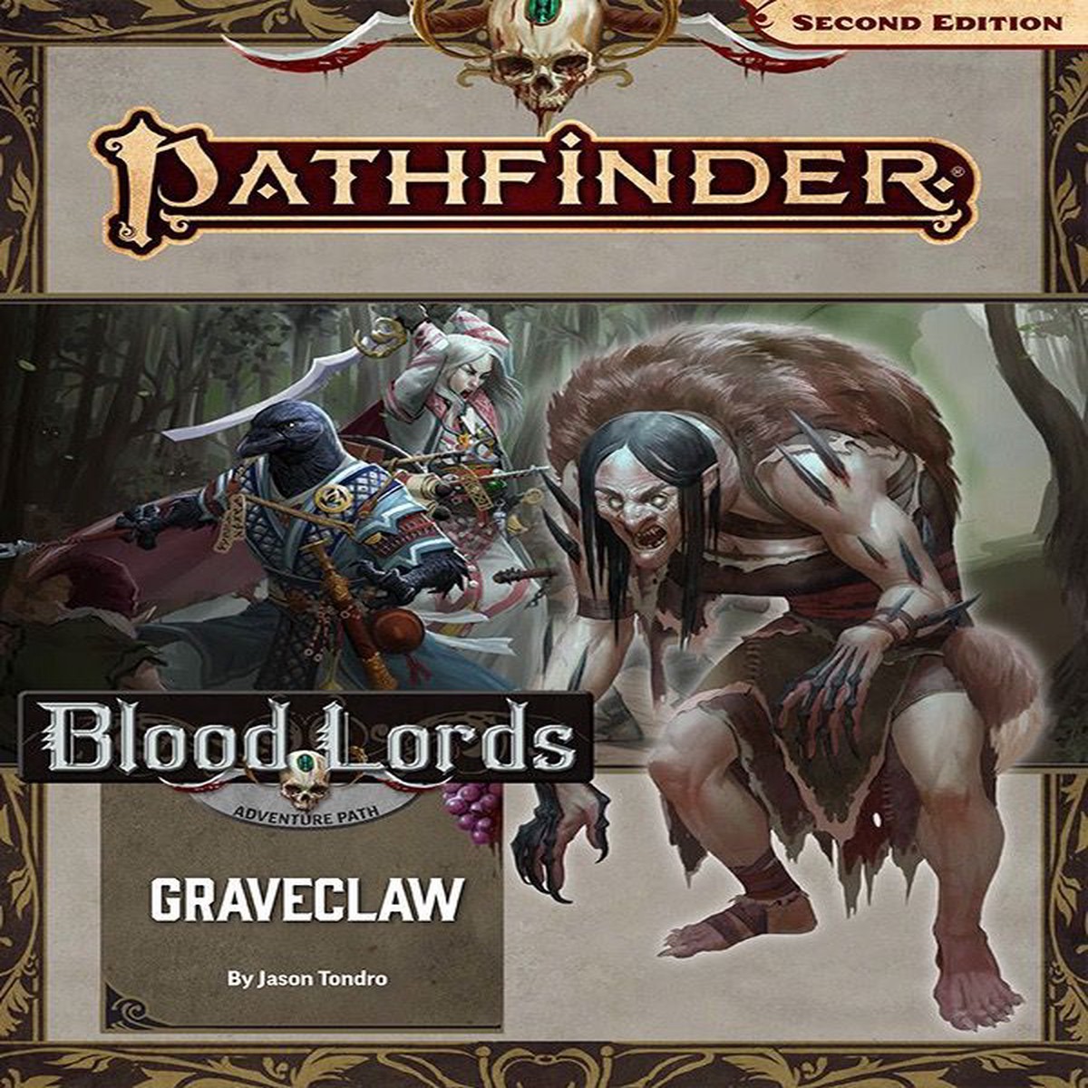 Pathfinder 2e Adventure Path Blood Lords Part 2 - Graveclaw