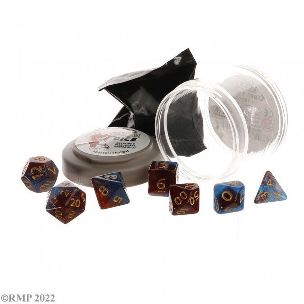 Pizza Dice: Boss Blue Nebula