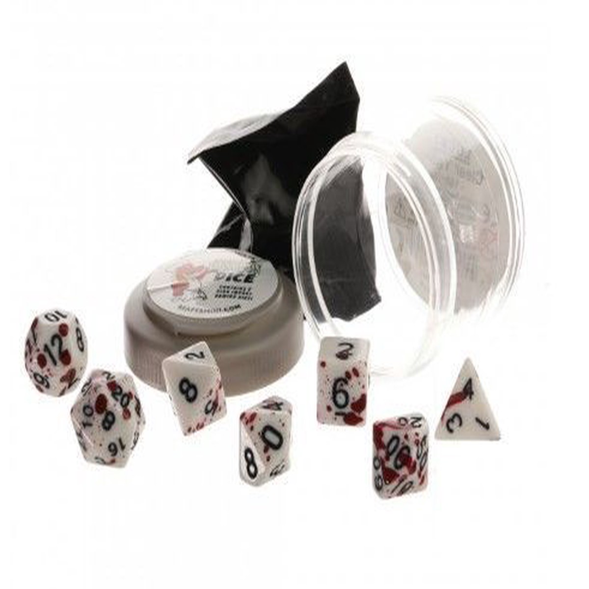 Pizza Dice: Lucky Blood Spatter