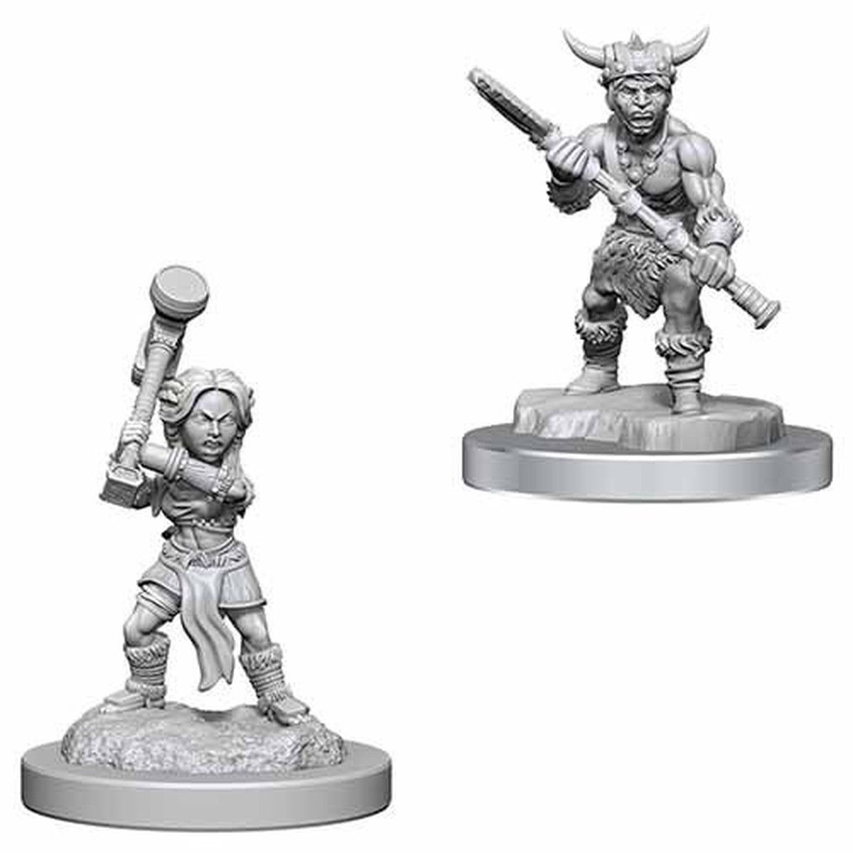 D&D Nolzur's Marvelous Unpainted Miniatures Halfling Barbarians (90412)