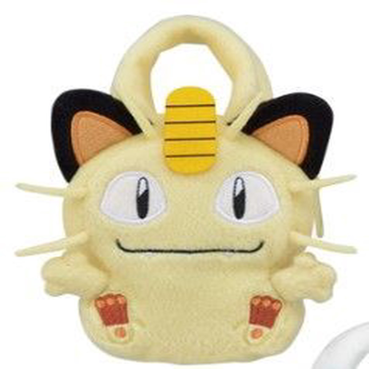 Pokemon Plush Meowth Mini Tote