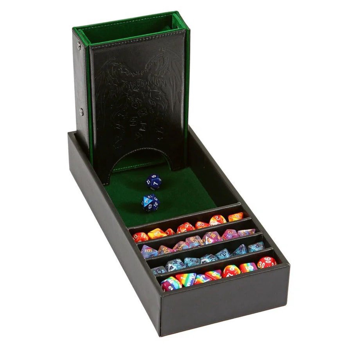 Green Citadel Dice Tower & Tray