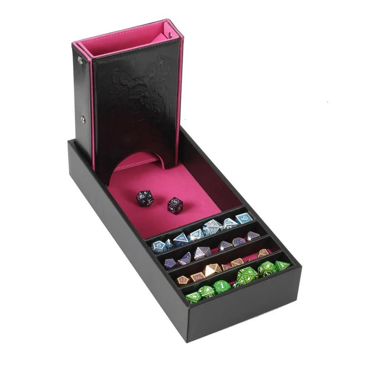 Pink Citadel Dice Tower & Tray