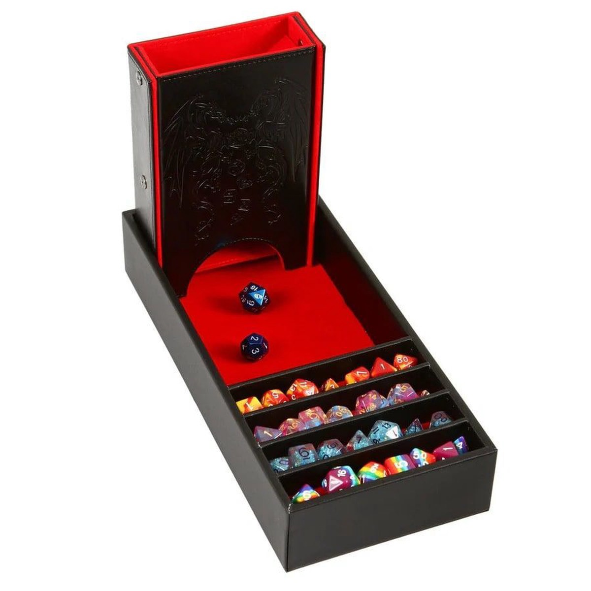 Red Citadel Dice Tower & Tray